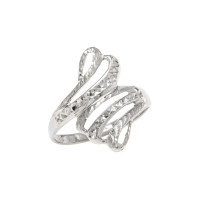 Ring in White Gold K14 D6897