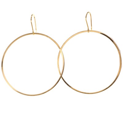 Σκουλαρίκια Κρίκοι σε Χρυσό Κ14 SKG6760