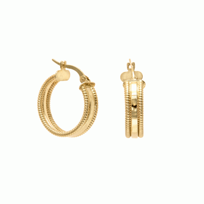 Hoop Earrings in 14K Gold SKG6929