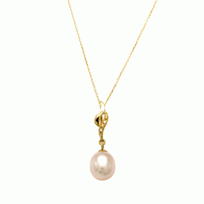 Pearl Necklace in 18K Gold KG5823