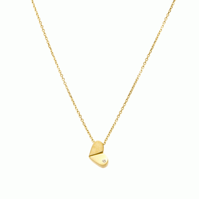 Heart Necklace in 14K Gold KG5492