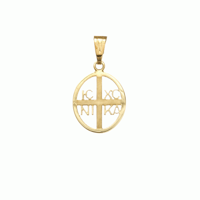 Constantine Pendant in 14K Gold KG7551
