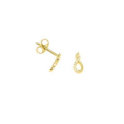 Earrings in Gold K9 SKG8478