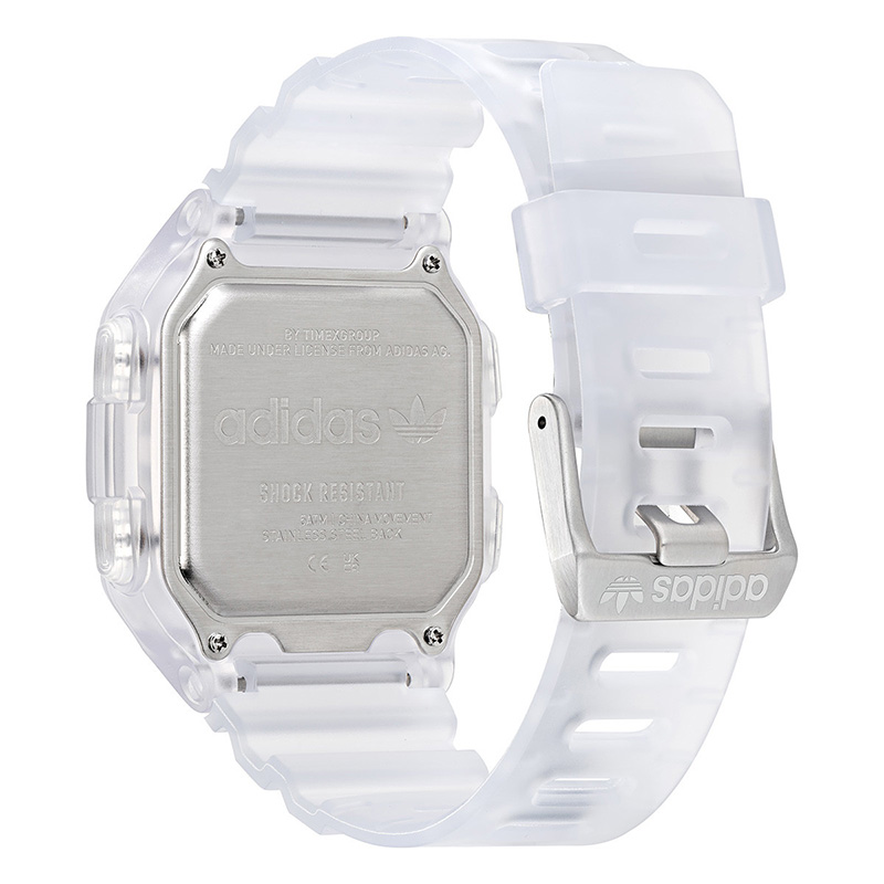adidas transparent watch