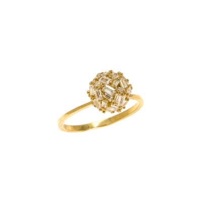 Ring in K9 Gold D9205