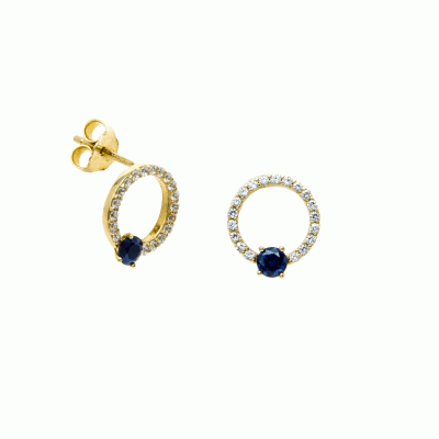 Earrings Gold K14 SKG9627