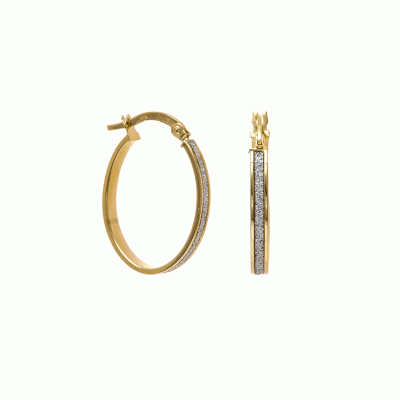 Hoop Earrings in 9K Gold SKG11131